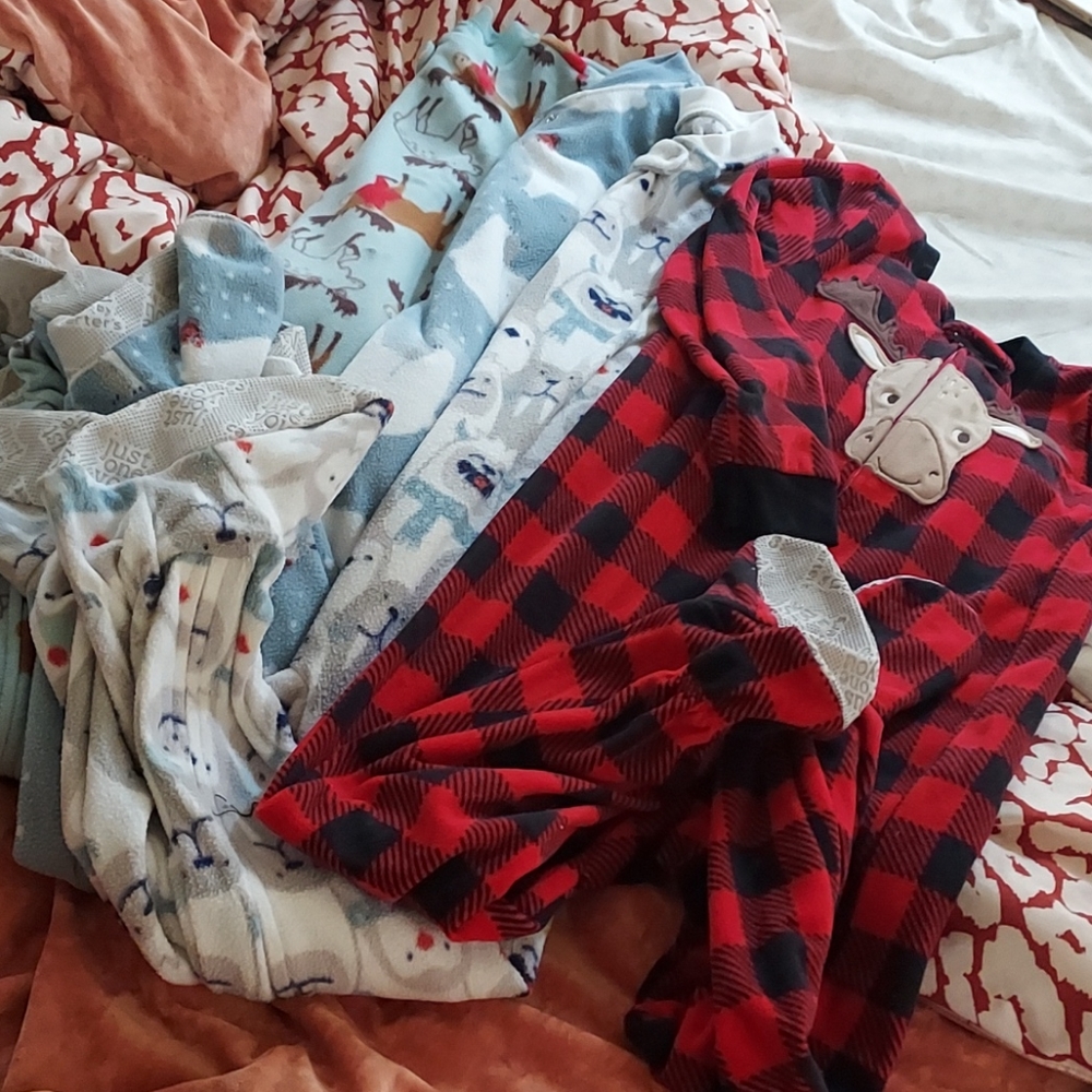 Carter's Fleece Footie PJs